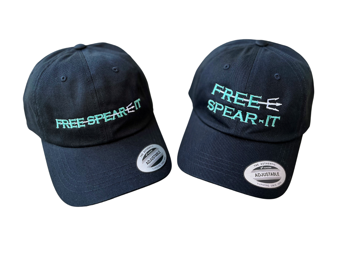 Free Spear-It Embroidered Dad Hat - Black