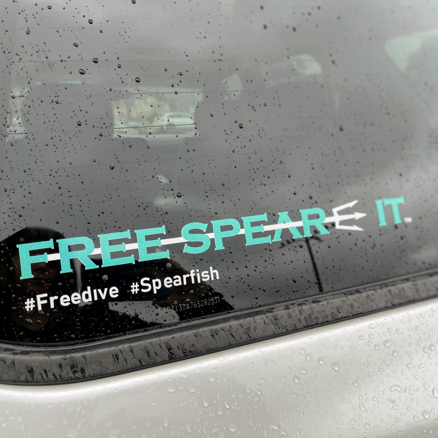 Free Spear-It 14-Inch Decal