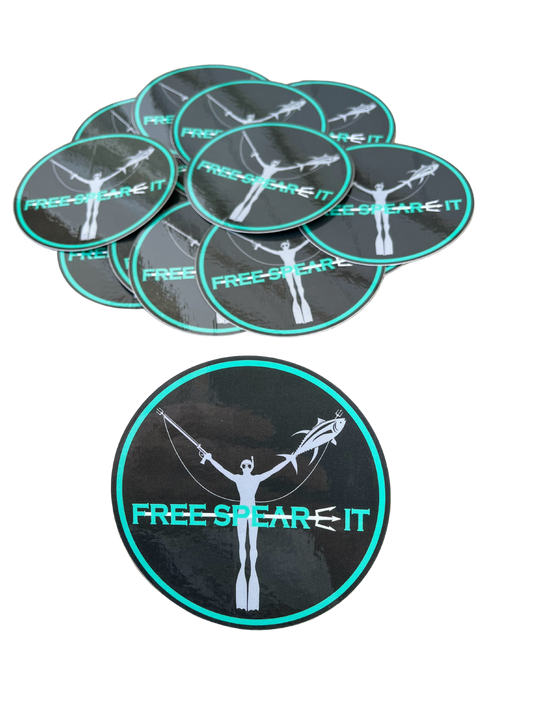 Free Spear-It™ 4-Inch Round Sticker