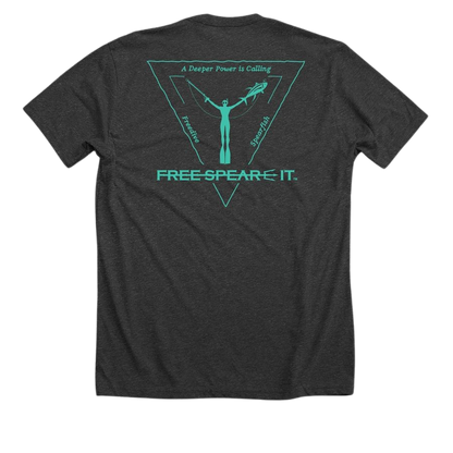 Free Spear-It Short-Sleeve T-Shirt ~ Charcoal Grey