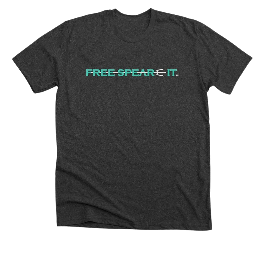 Free Spear-It Short-Sleeve T-Shirt ~ Charcoal Grey