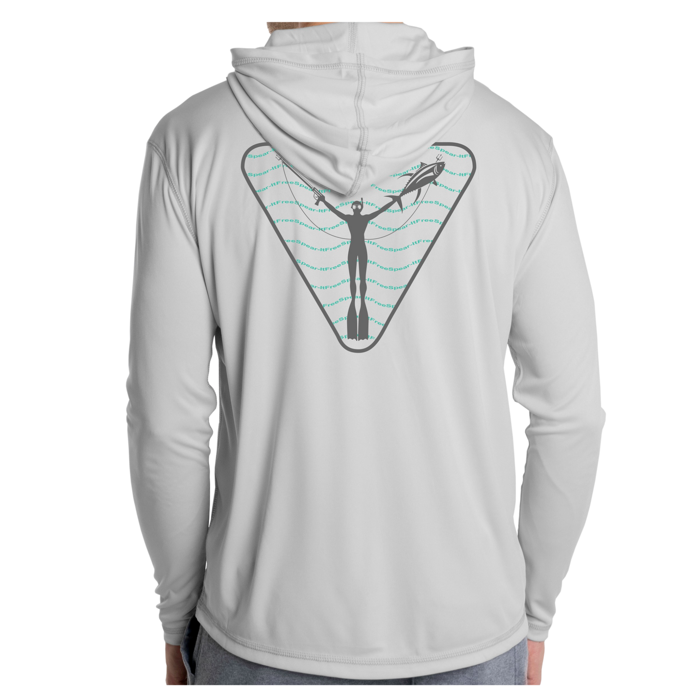 Iconic Waves Long-Sleeve UPF 50+ Hoodie